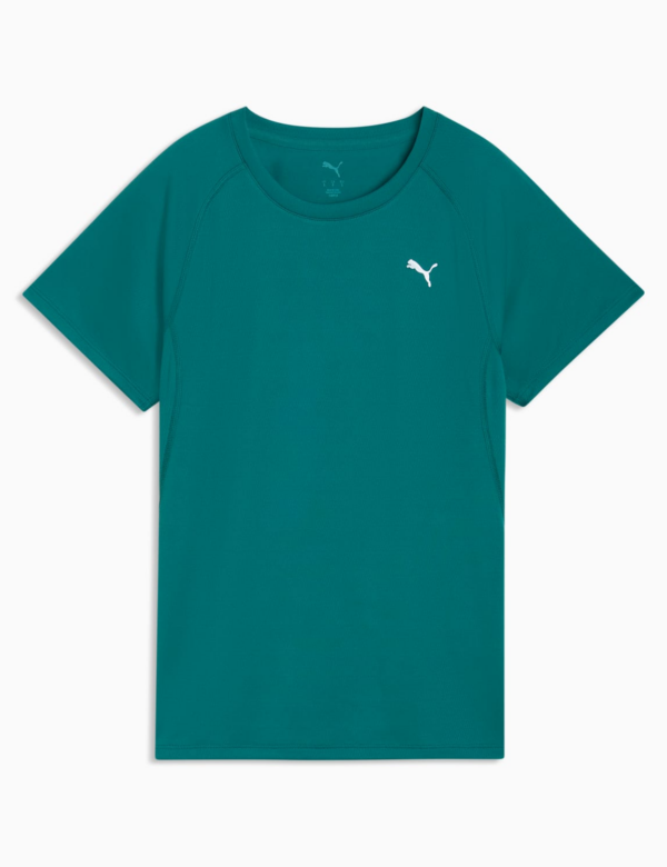PUMA W RUN VELOCITY TEE (POLY) SS26 - 41 Verde (abril)