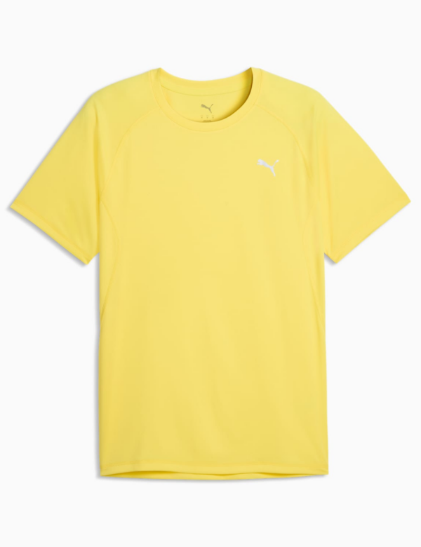 PUMA M RUN VELOCITY TEE (POLY) SS26 - 98 Amarillo (abril)
