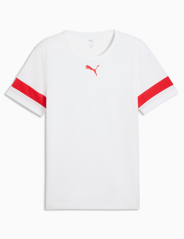 PUMA individualRISE Jersey SS26 - 90 Blanco Rojo