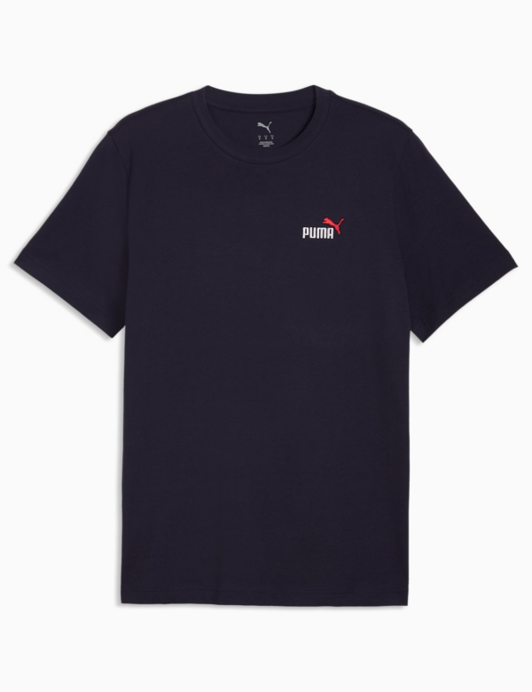 PUMA ESS 2 COLOR Small No. 1 Logo Tee C/O - 19 Marino (marzo)